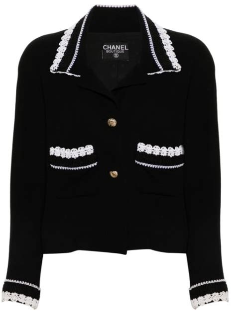 veste chanel femme|pre owned chanel jackets.